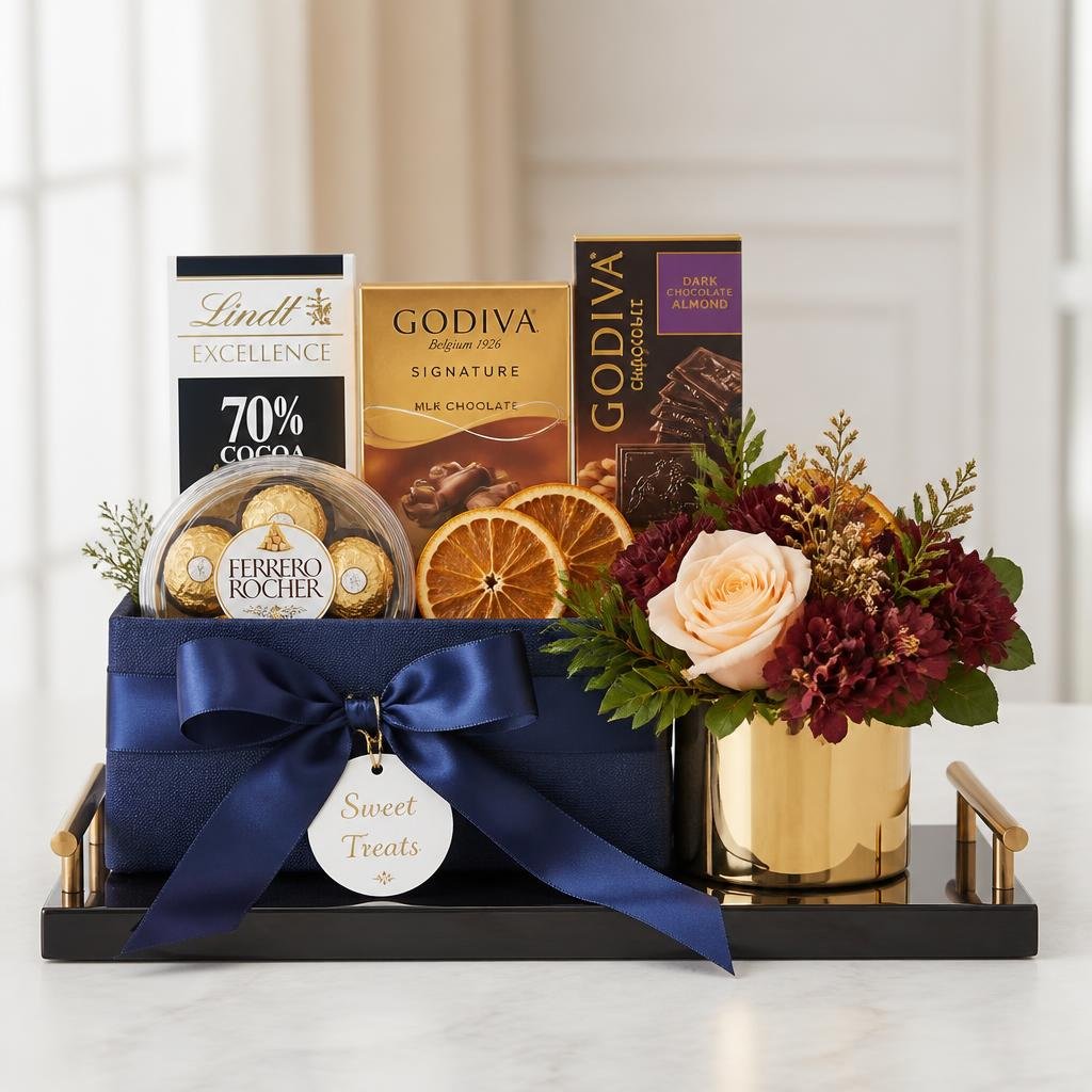 Chocolate & Bloom Gift Box
