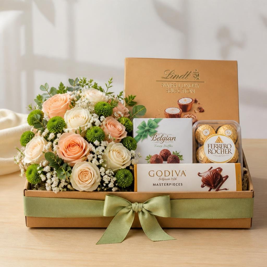 Chocolate & Bloom Gift Box