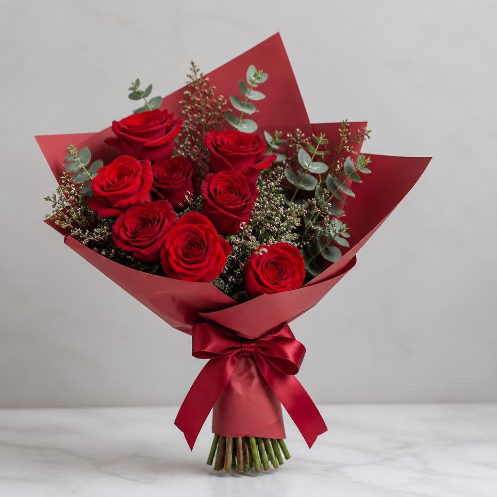 Classic Red Rose Bouquet
