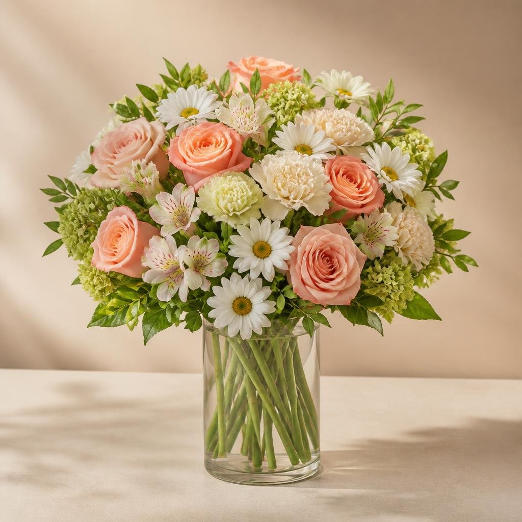 Clear Cylinder Glass Vase