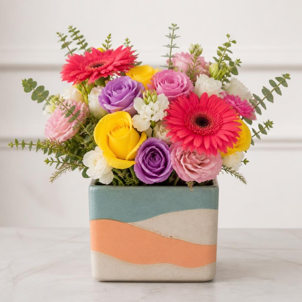 Matte Ceramic Planter