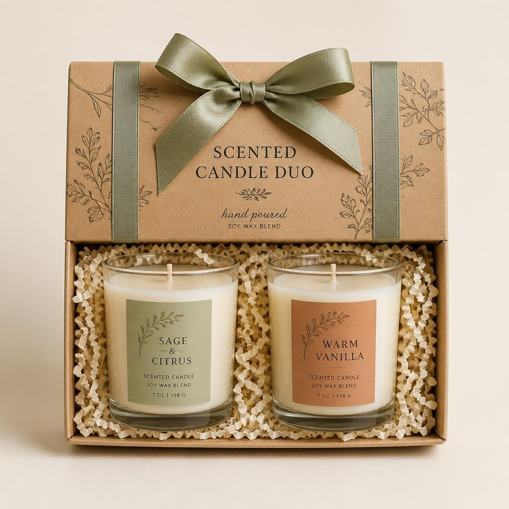 Scented Candle Duo