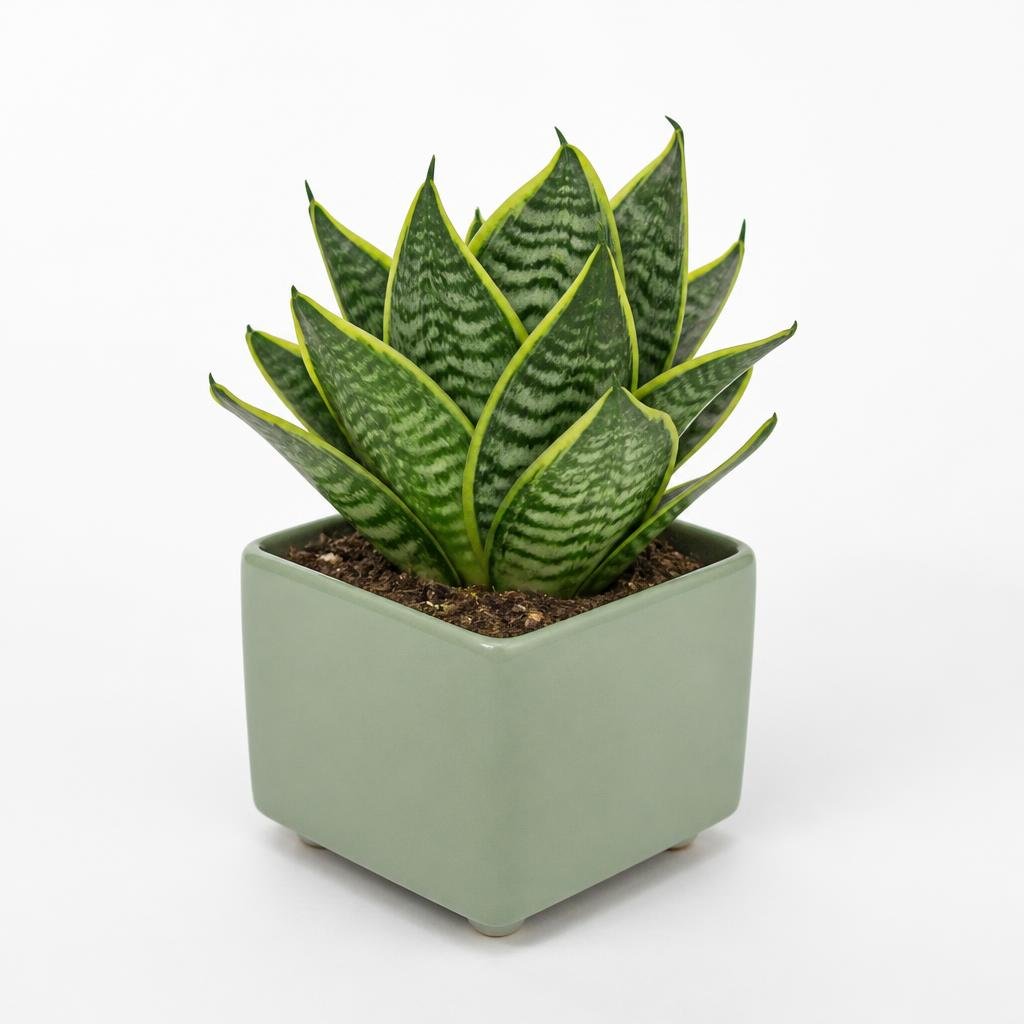 Snake Plant Desk Companion