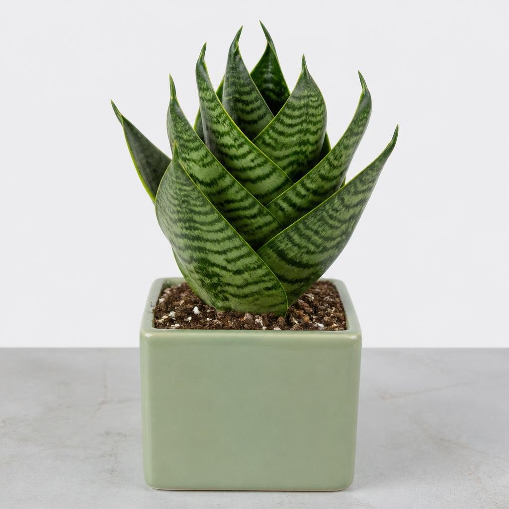 Snake Plant Desk Companion