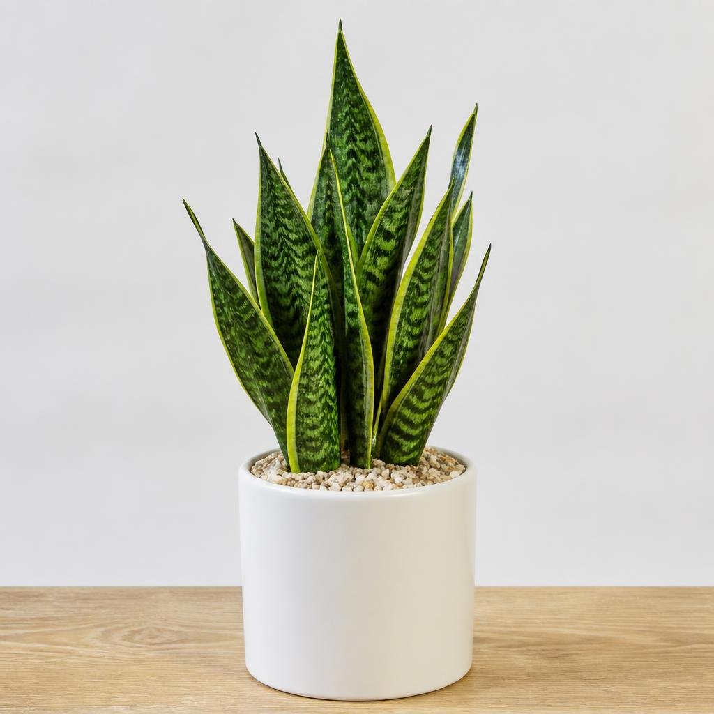 Snake Plant Desk Companion