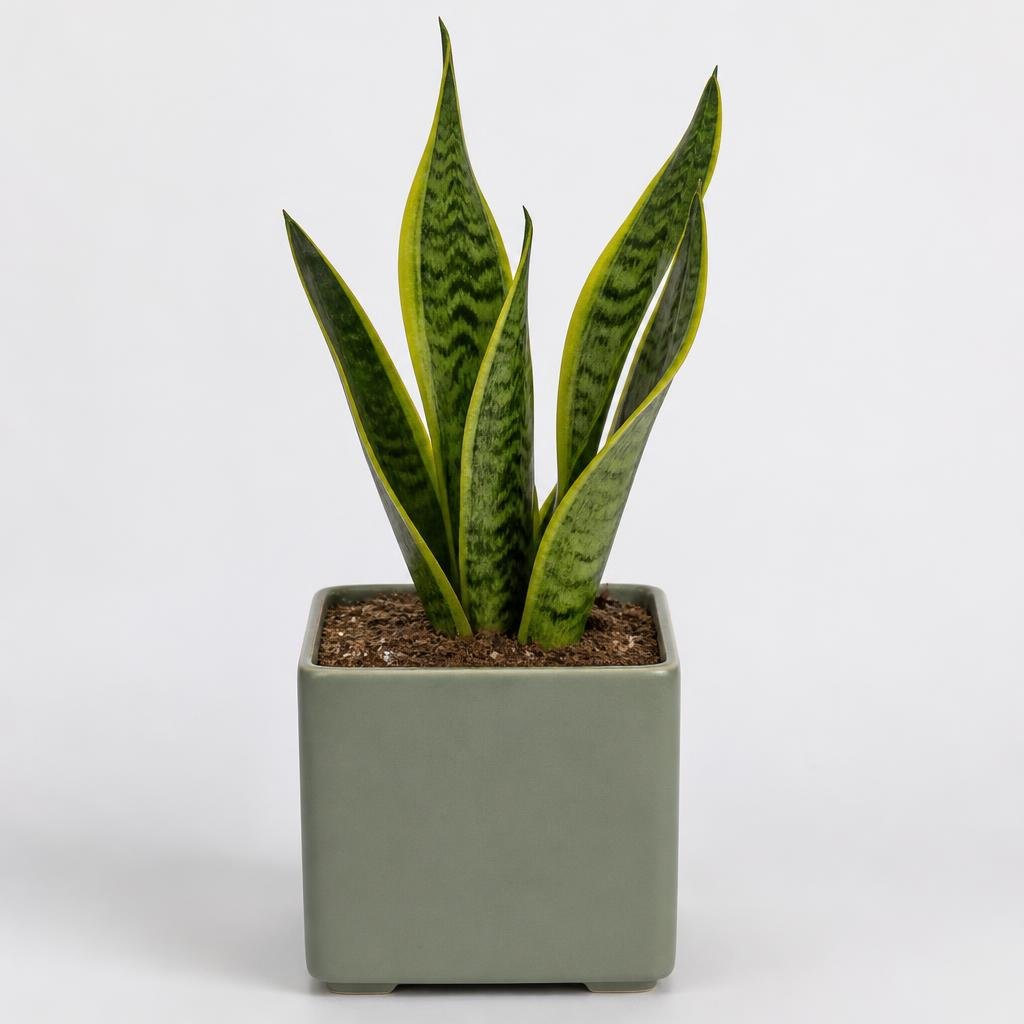 Snake Plant Desk Companion