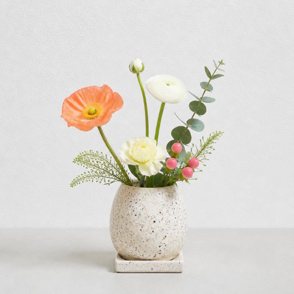Speckled Egg Planter TQS