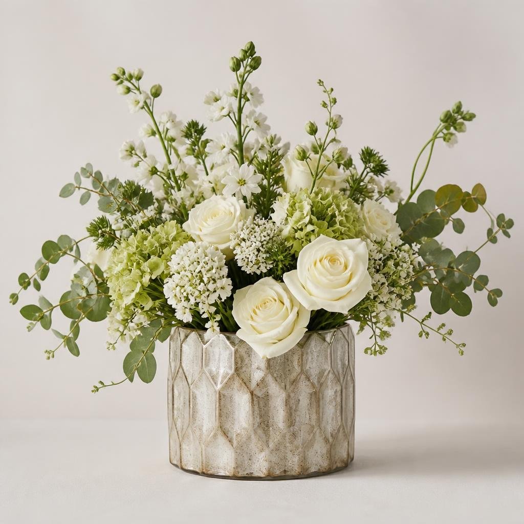Stoneware Wide Mouth Vase TIJ